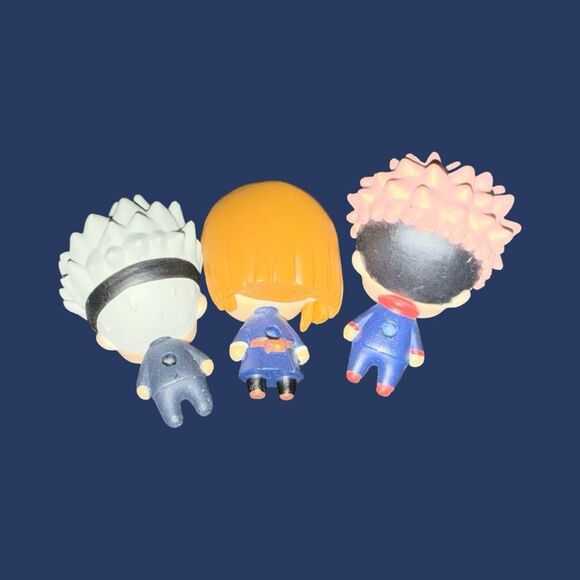 NEW Jujutsu Kaisen Nitotan Figure Collection Vol. 1 Figure SET OF 3 A7 Open Bag - Picture 2 of 3